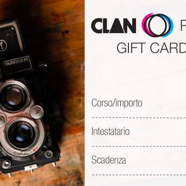 Regala un Corso di Fotografia | Clan Foto Gift Card