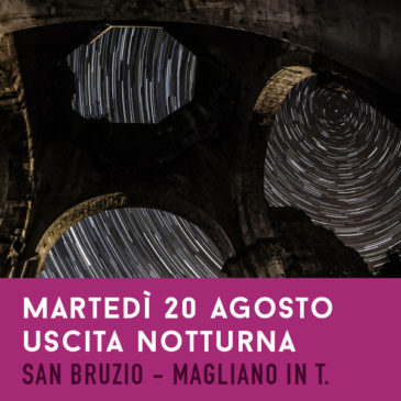 Martedì 20 Agosto: Notturna – S.Bruzio